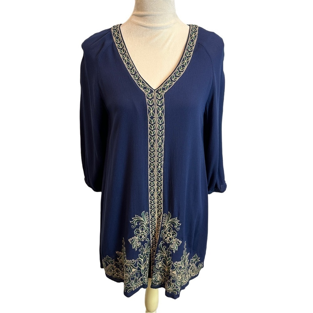 Miami Lined Embroidered Dress‎ S